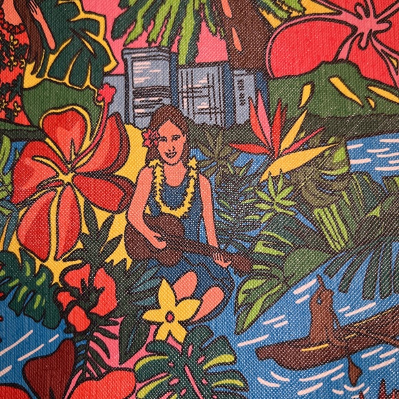 Aloha Hawaii tablet IPAD case cosmetic POUCH new with tags - Picture 3 of 5
